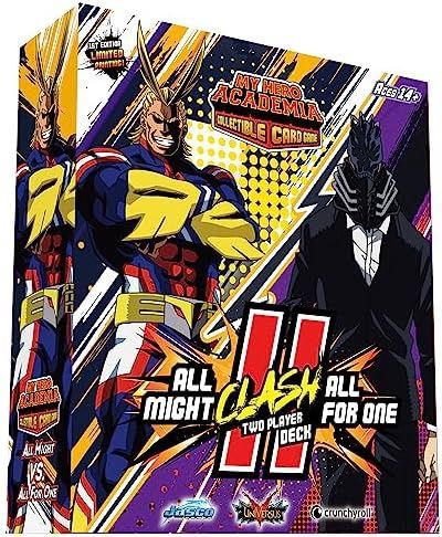 Universus: My Hero Academia: League of Villans- All Might vs. All For One- Two Player Clash Deck