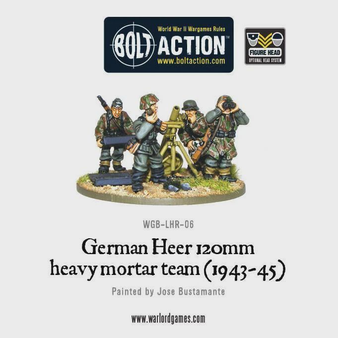 German Heer 120mm Heavy Mortar Team