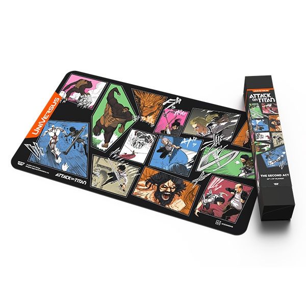 UniVersus: Attack on Titan: Origins of Power: Playmat- The Second Act
