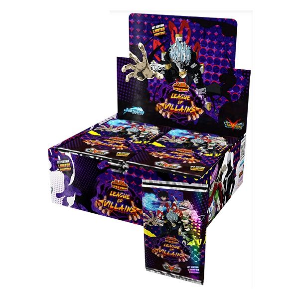 UniVersus: Set 4: League of Villains Booster Display