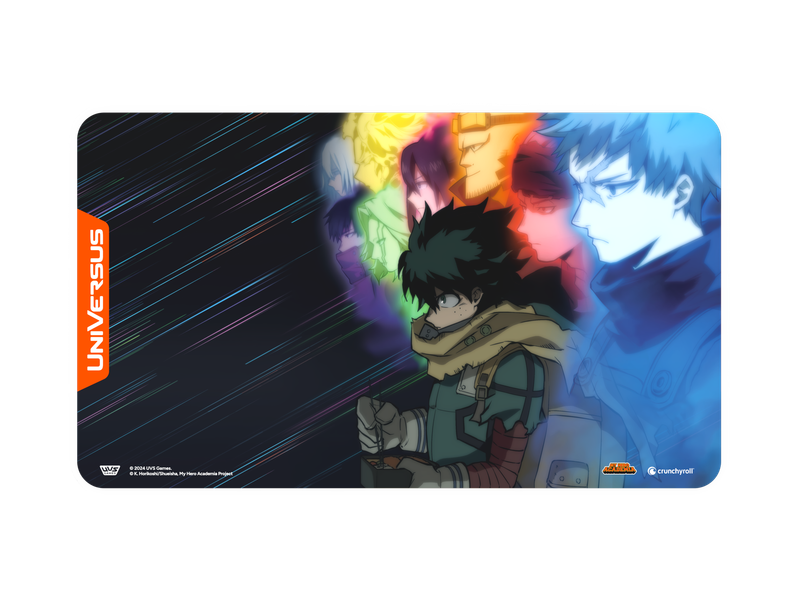 UniVersus: My Hero Academia: Dark Hero Arc: Playmat - Wielding One for All