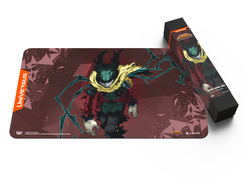 UniVersus: My Hero Academia: Dark Hero Arc: Playmat- Dark Hero Deku