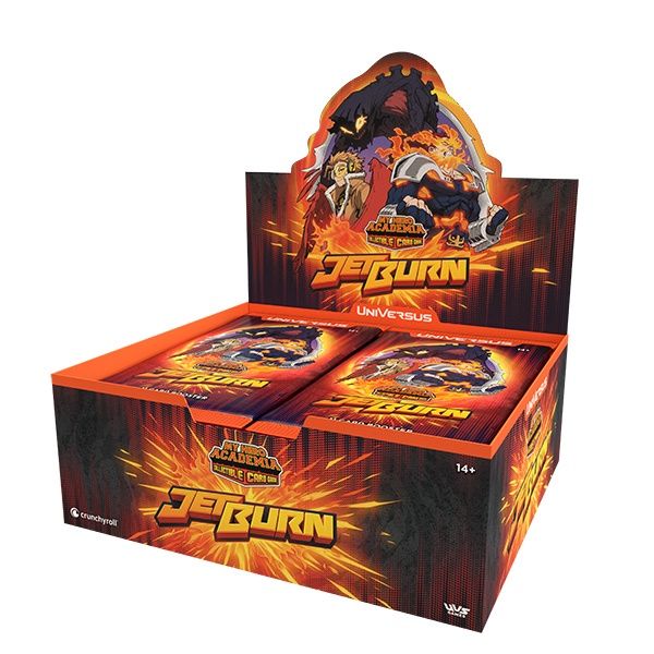 UniVersus: Set 6: My Hero Academia: Jet Burn: Booster Display