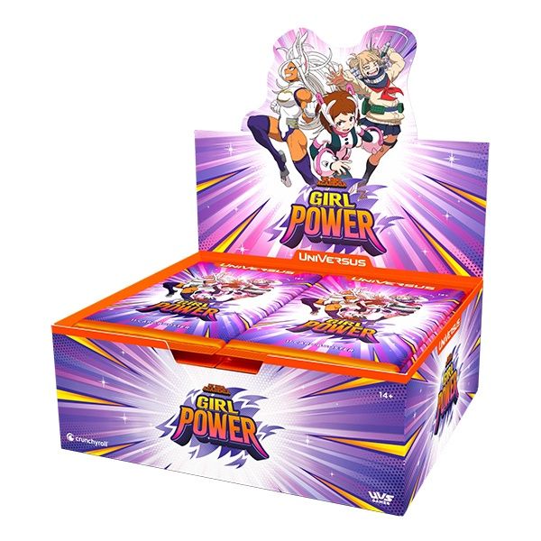 UniVersus: Set 7: My Hero Academia: Girl Power: Booster Display