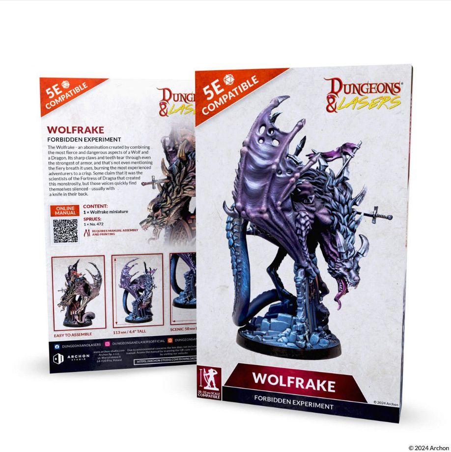 Deuslair: Wolfrake - Dungeons &amp; Lasers
