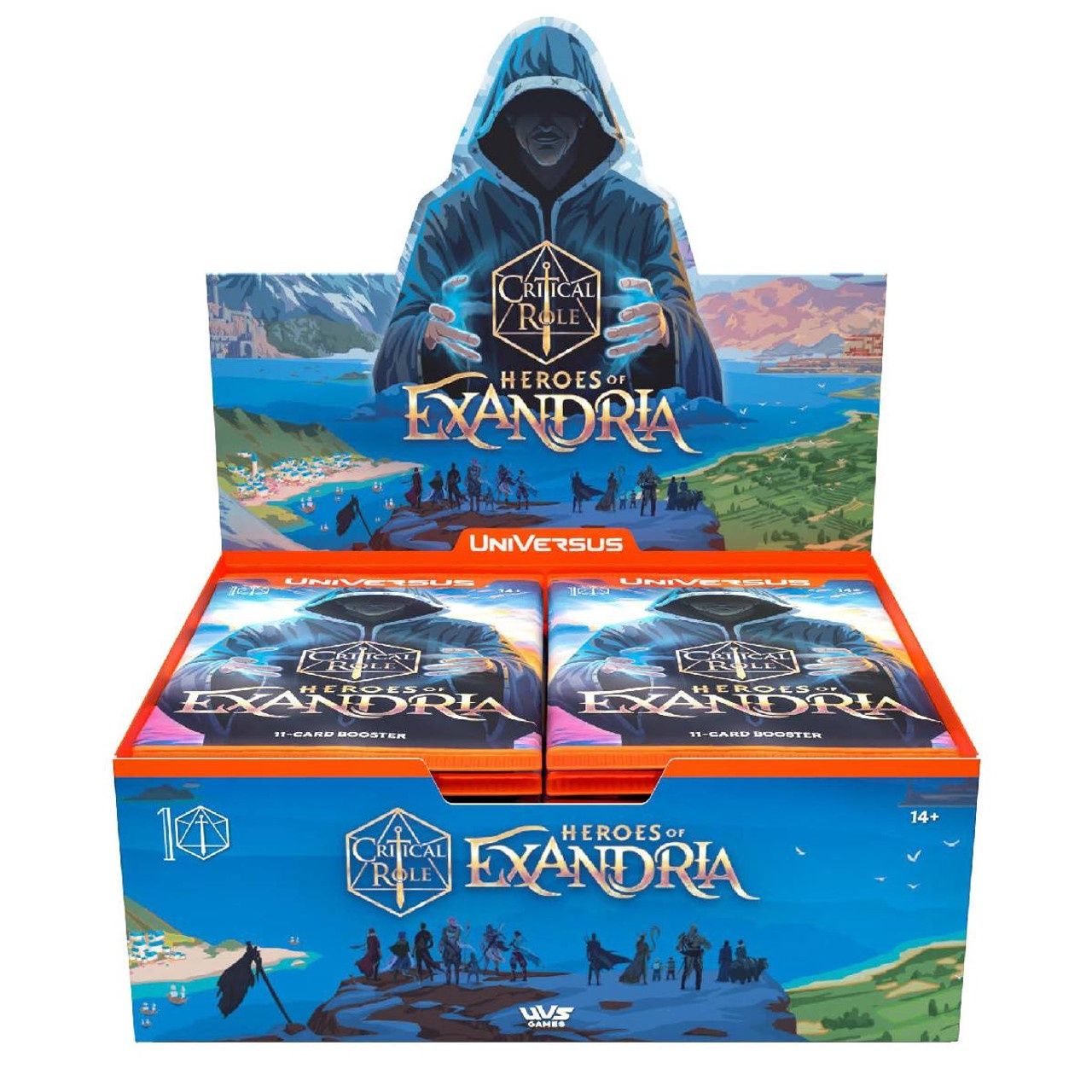 UniVersus: Critical Role: Heroes of Exandria: Booster Display