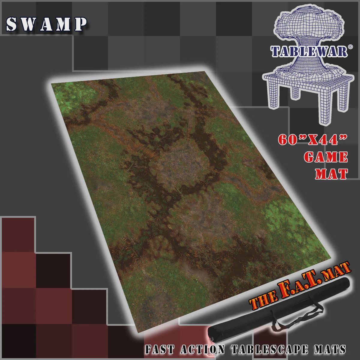 60&quot;x44&quot; Swamp F.A.T Mat