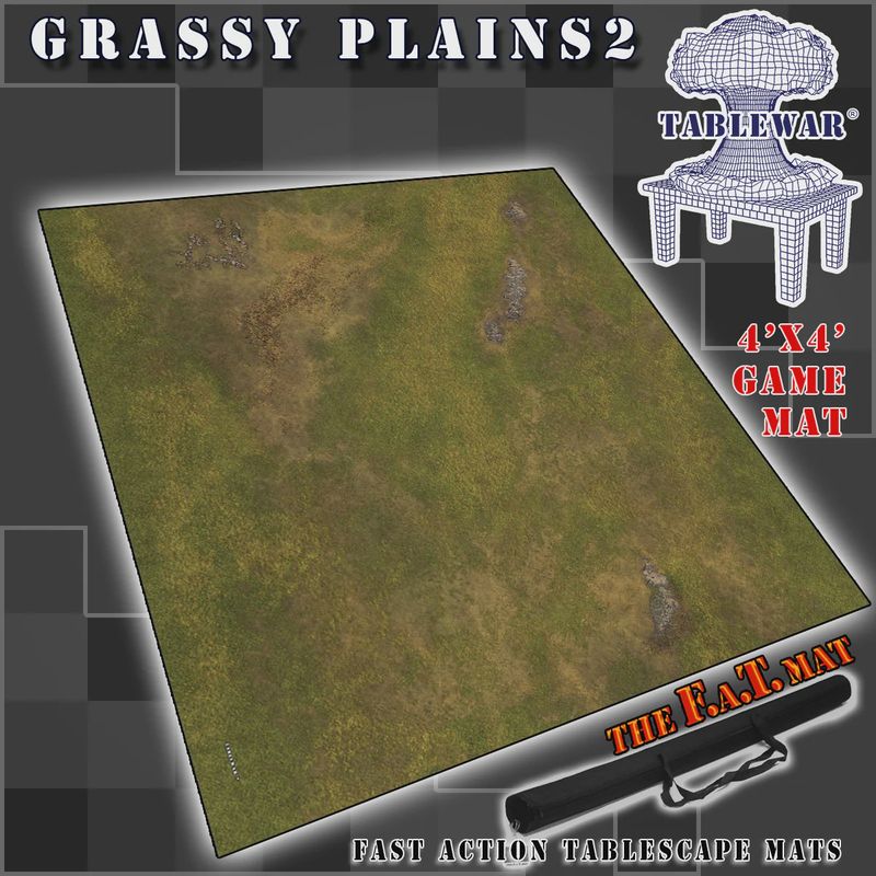 4x4 &#39;Grassy Plains 2&#39; F.A.T. Mat Gaming Mat