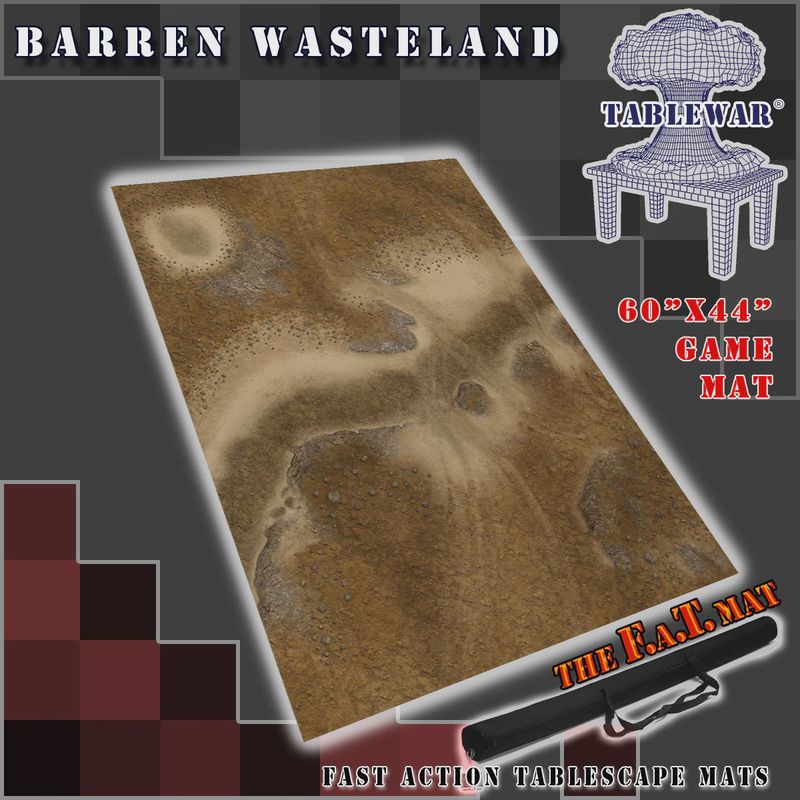 60x44&quot; &#39;Barren Wasteland&#39; F.A.T. Mat