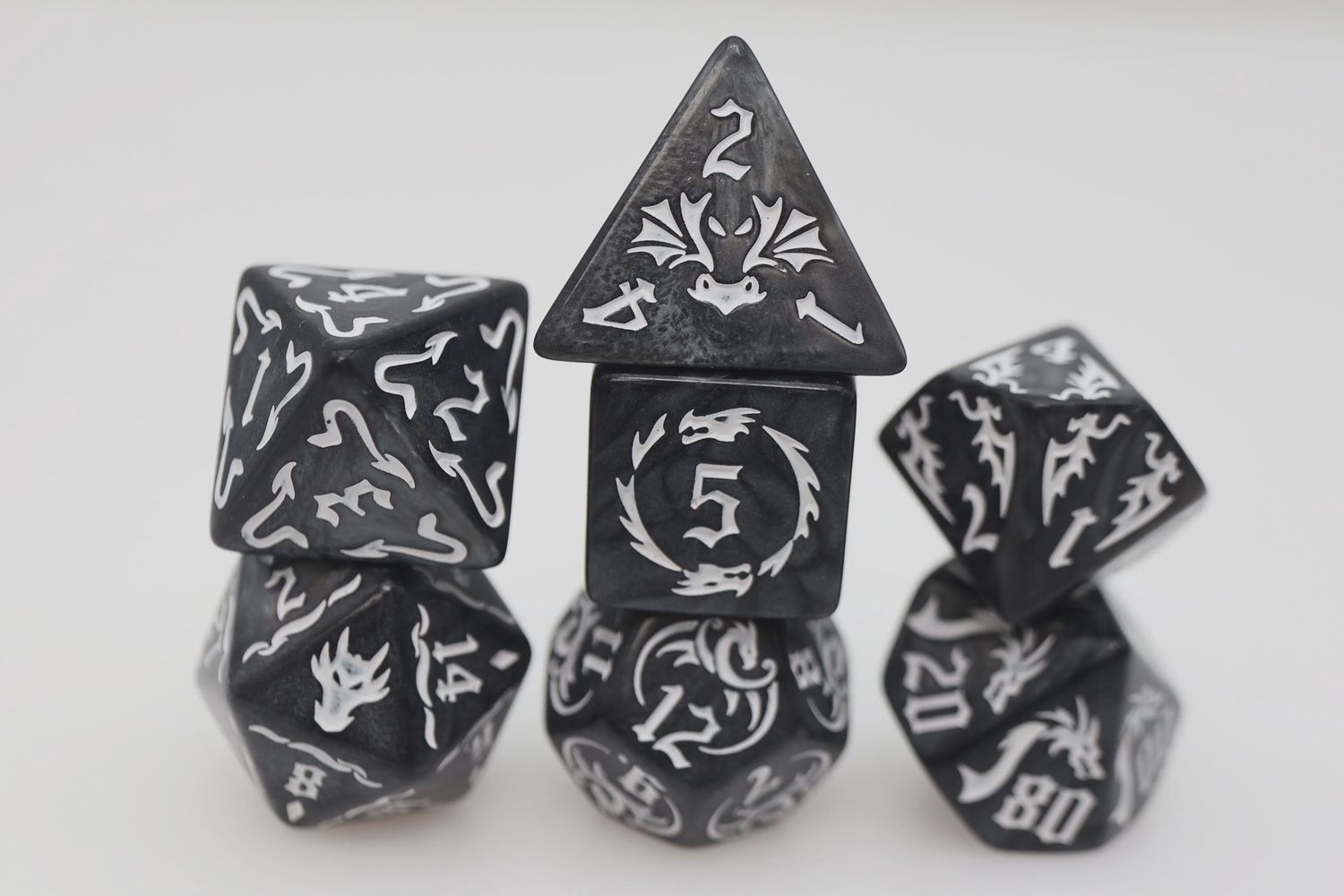 Drake&#39;s Flight: Nightmare RPG Dice Set