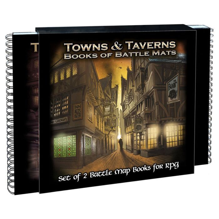 Towns &amp; Taverns Books of Battle Mats