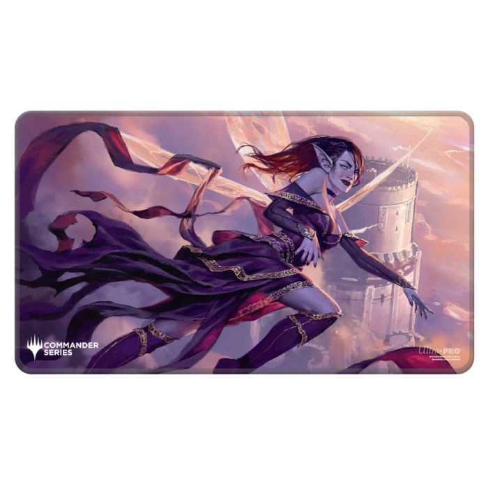 Playmat: MTG Stiched Edge - Commander Series 4 - Three Color Shard - Alela, Artful Provocateur