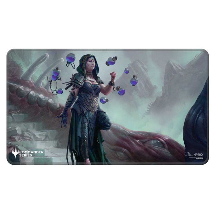Playmat: MTG Stitched Edge: Commander Series 4 - Three Color Shard - Kess, Dissident Mage