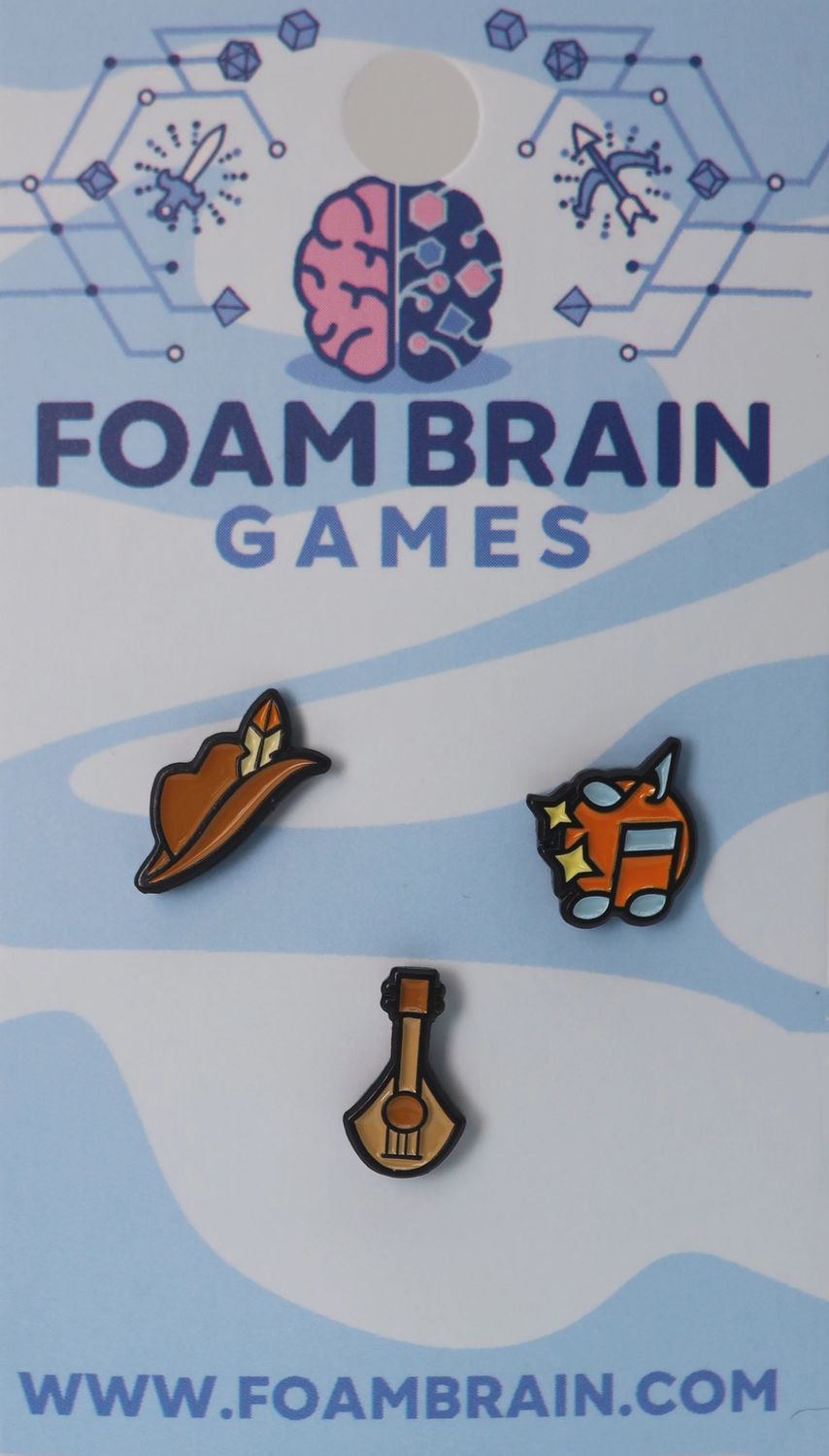 Mini Pins: Bard Pack