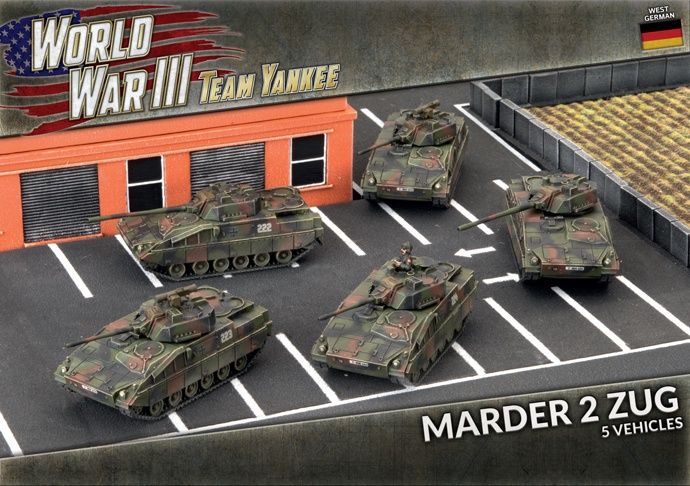 West German Marder II Zug (x5 Plastic) TGBX19
