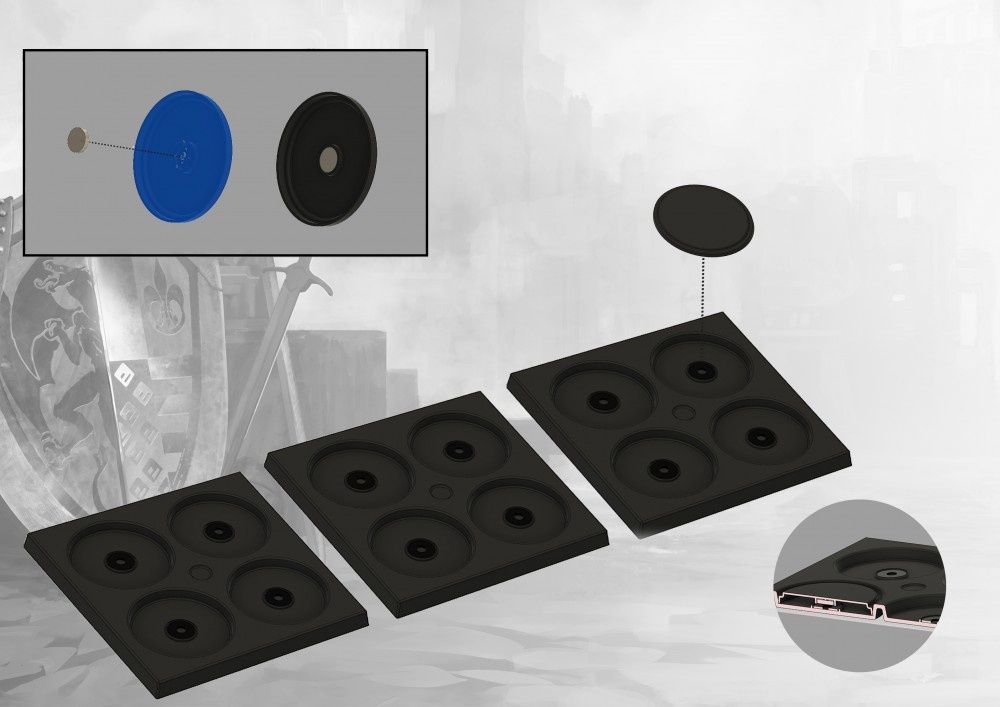 Conquest Magnetic Stands &amp; Bases