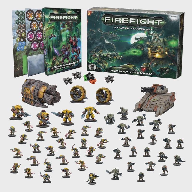 FireFight: 2 Player Starter Set Assault on  Exham (2023)