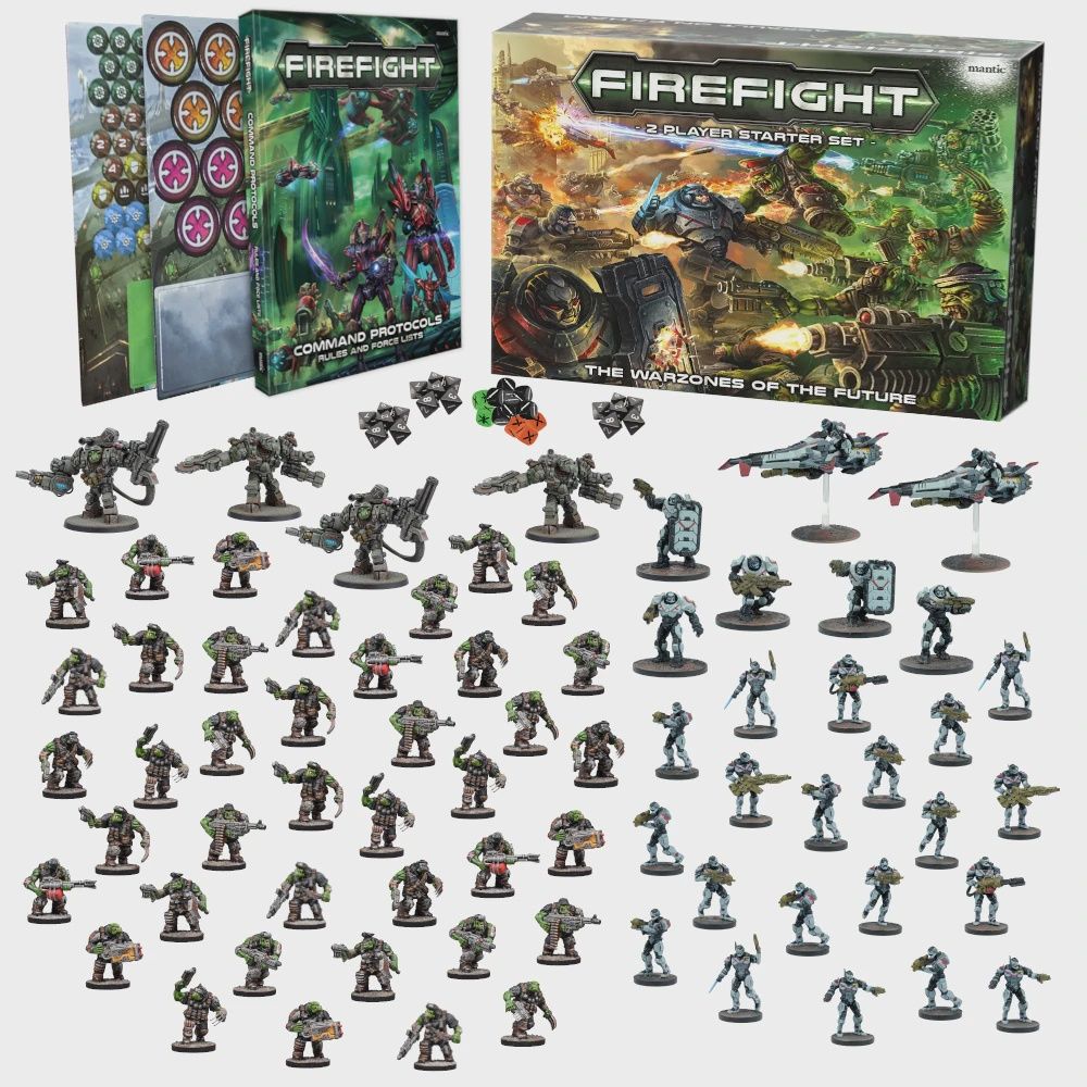 FireFight: 2 Player Starter Set Battle of  Cabot III (2023)