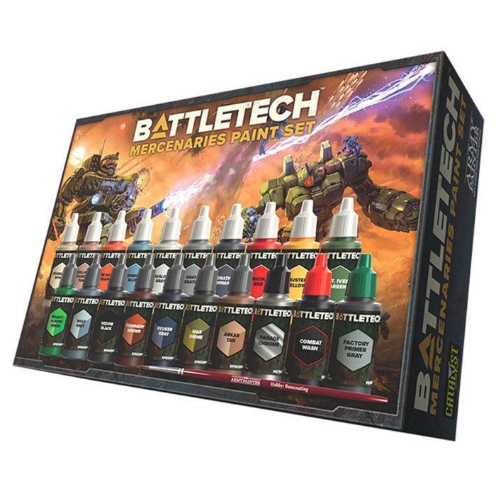 Battletech Paint Set