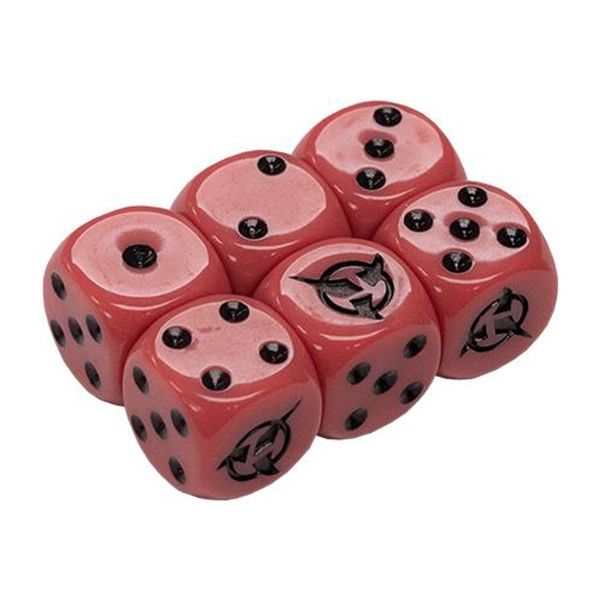 Star Trek Away Missions: Dice Set- Klingon