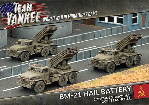 Soviet BM-21 Hail Battery