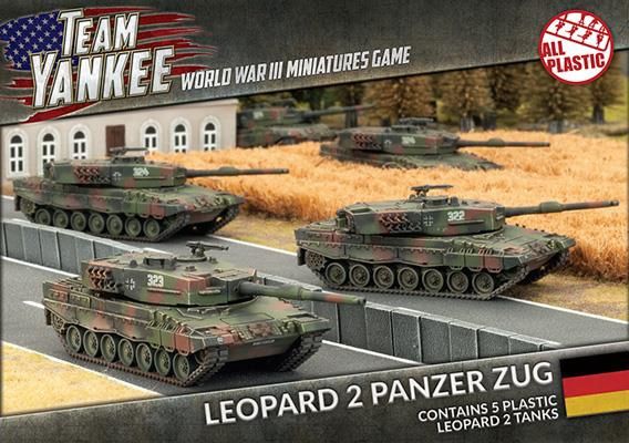West Germans Leopard 2 Panzer Zug