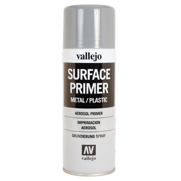 Vallejo Spray: Grey Primer (400ml)