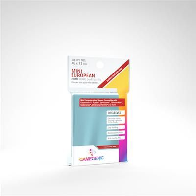 PRIME Sleeves:  Mini European (46  x 71 mm)