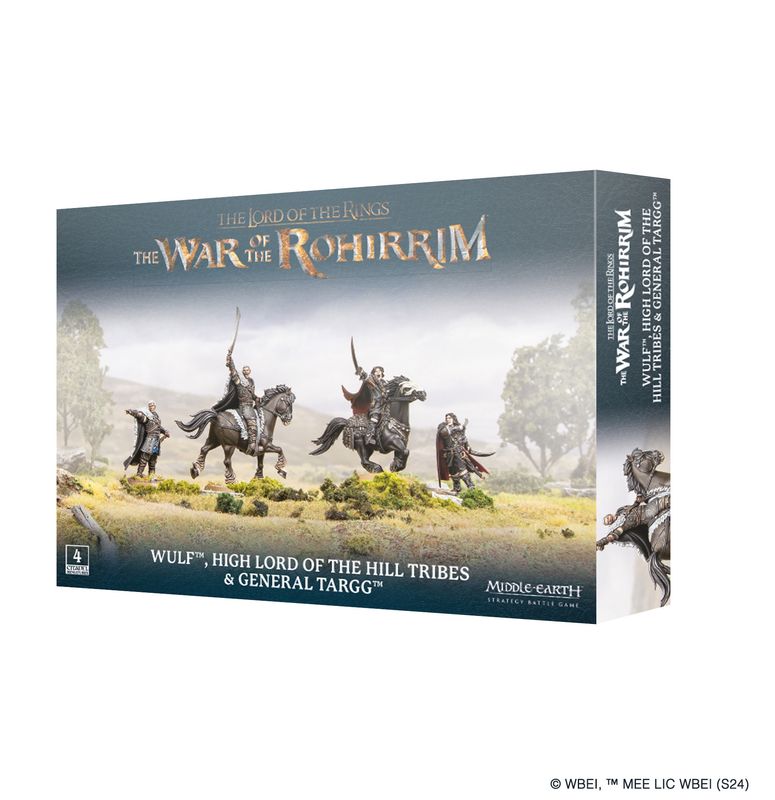 Middle-Earth Strategy Battle Game: Wulf High Lord of the Hill Tribes &amp; General Taragg