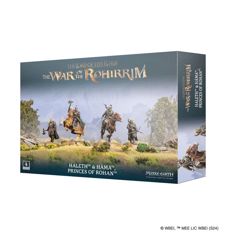 Middle-Earth Strategy Battle Game: Haleth &amp; Hama - Princes Rohan