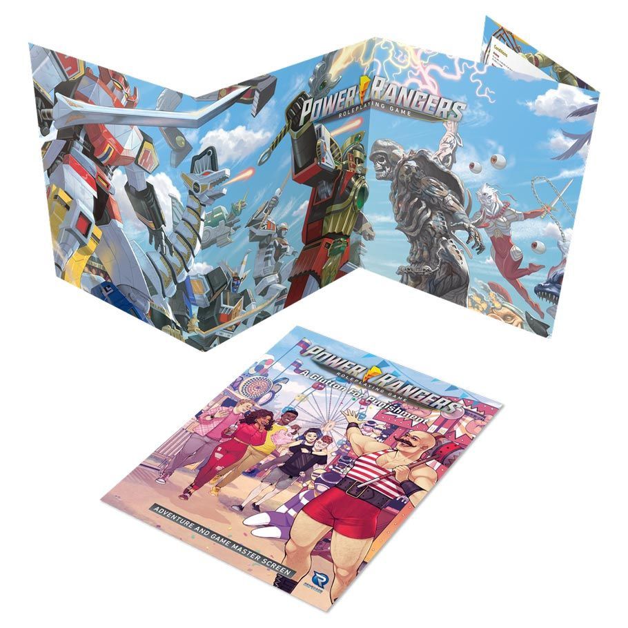 Power rangers RPG Glutton for Punishment GM Screen