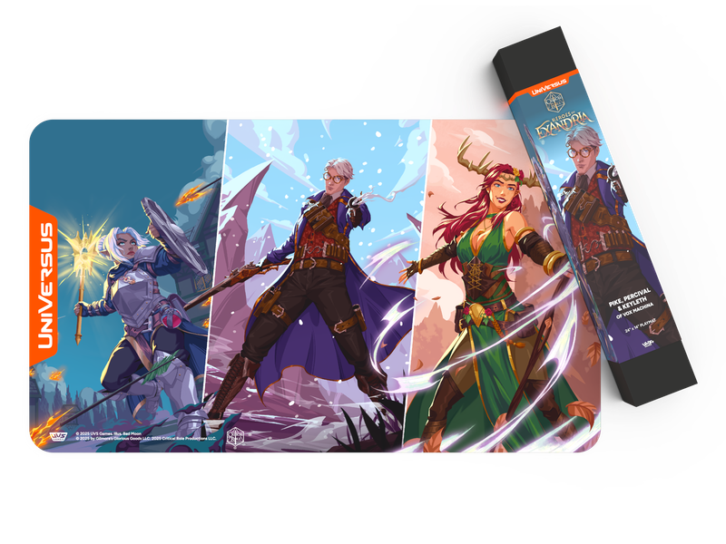 UniVersus: Playmat: Critical Role: Heroes of Exandria: Pike, Percival, and Keyleth