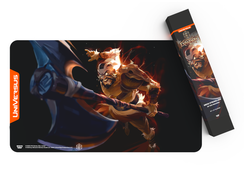 UniVersus: Playmat: Critical Role: Heroes of Exandria: Grog Strongjaw