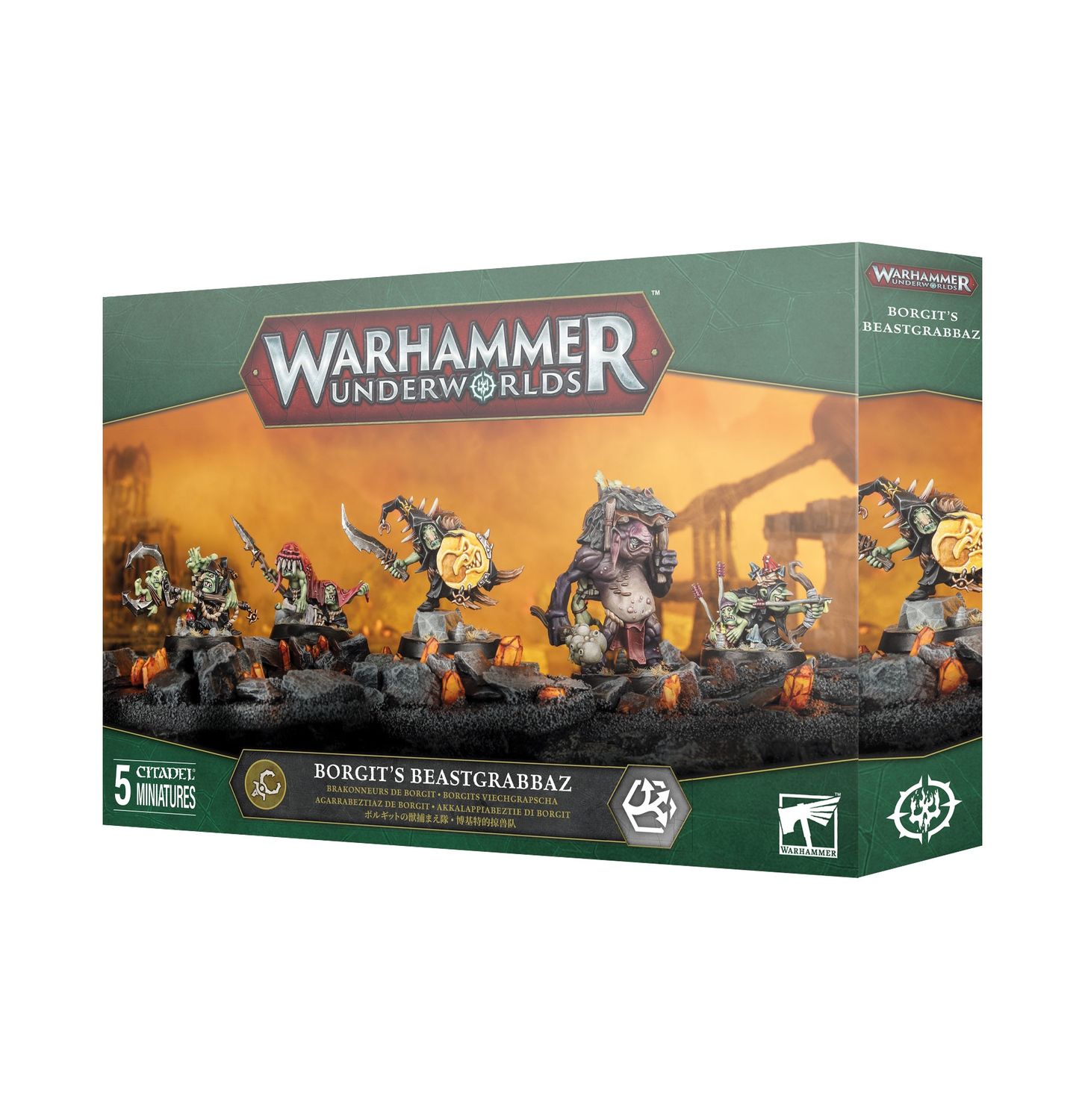 WARHAMMER UNDERWORLDS: BORGIT&#39;S BEASTGRABBAZ