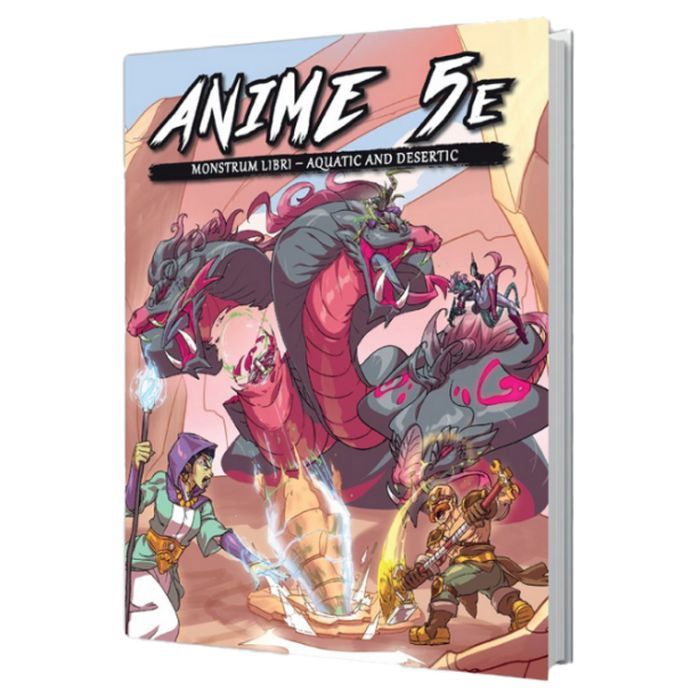 D&amp;D 5E: Anime 5E: Monstrum Libri Volume 2 Aquatic and Desertic
