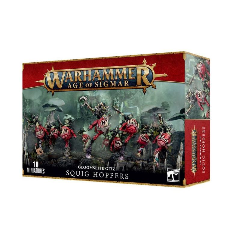GLOOMSPITE GITZ Squig Hoppers / Boinggrot Bounderz
