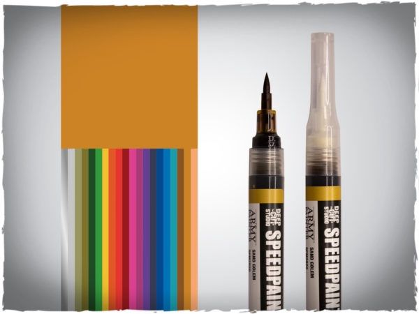 Speedpaint Marker - Sand Golem