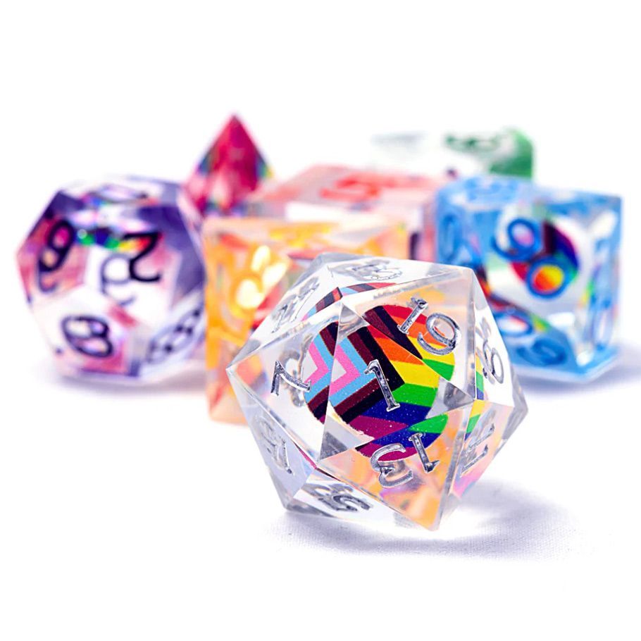 Dungeons &amp; Dragons: Progress Pride Dice Set
