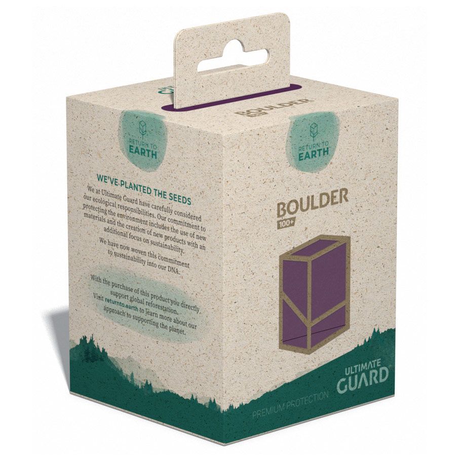 Deck Box: Boulder: Return To Earth: 100+: Purple