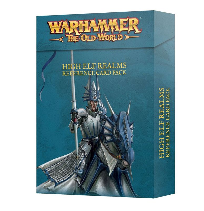 High Elf Realms: Reference Card Pack
