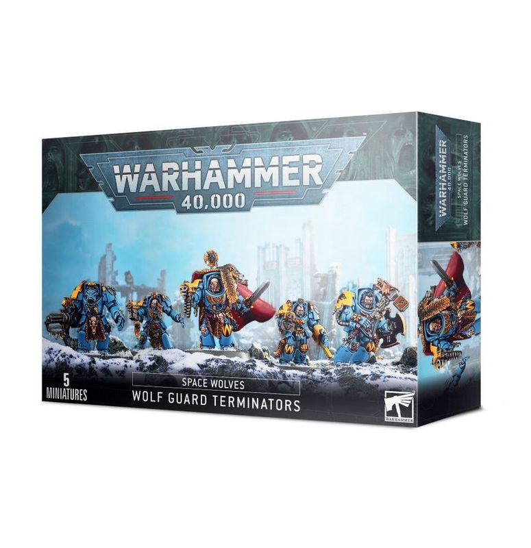 SPACE WOLVES Wolf Guard Terminators