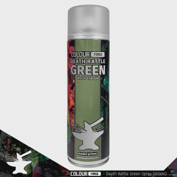 Colour Forge Spray: Death Rattle Green (500ml)