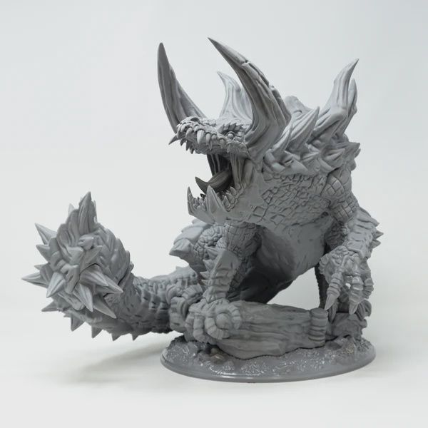Fool's Gold Miniature - Tarrasque (Grey)