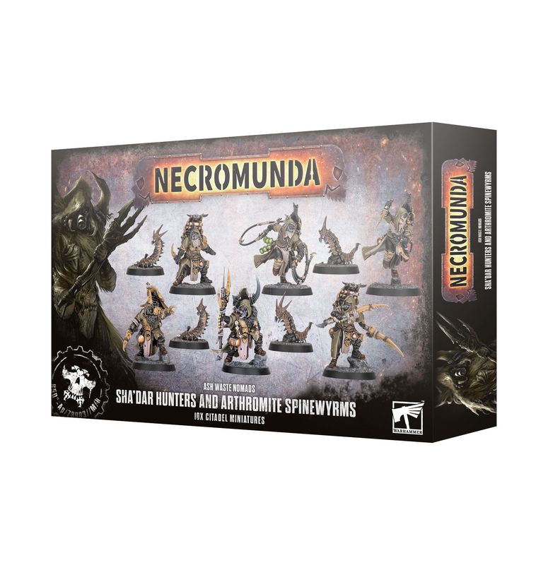 Necromunda: Ash Wastes Sha&#39;dar Hunters Arthromite Spinewyrms