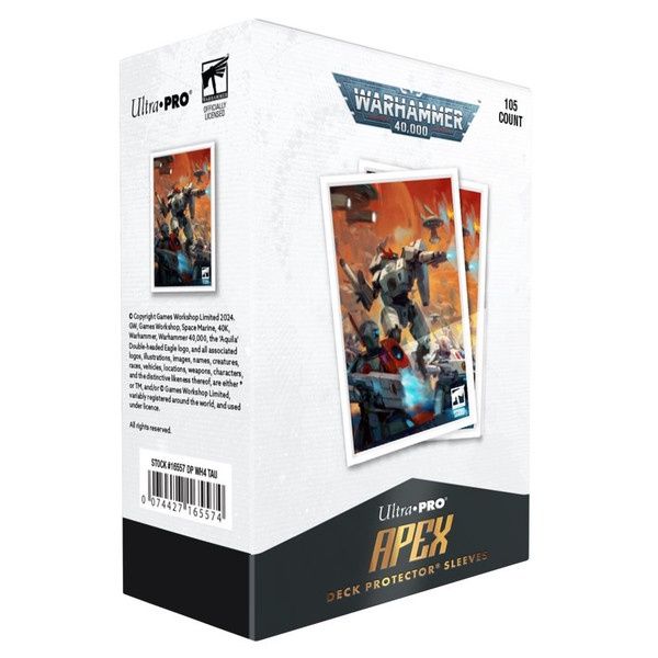 Deck Protector: Apex: Warhammer 40,000: T'au Empire (105) Deck Protector: Apex: Warhammer 40,000: T'au Empire (105)
