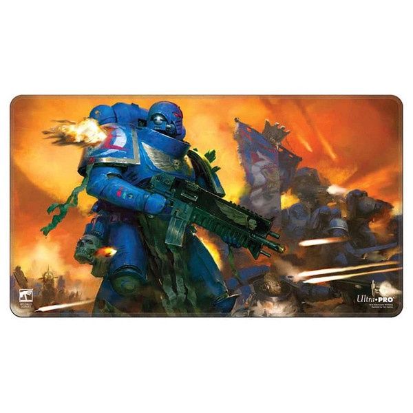 Playmat: Warhammer 40,000: Stitched Edge: Space Marines