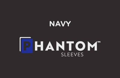 Phantom Sleeves - Navy: 80x120mm