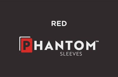Phantom Sleeves - Red: 45x68mm