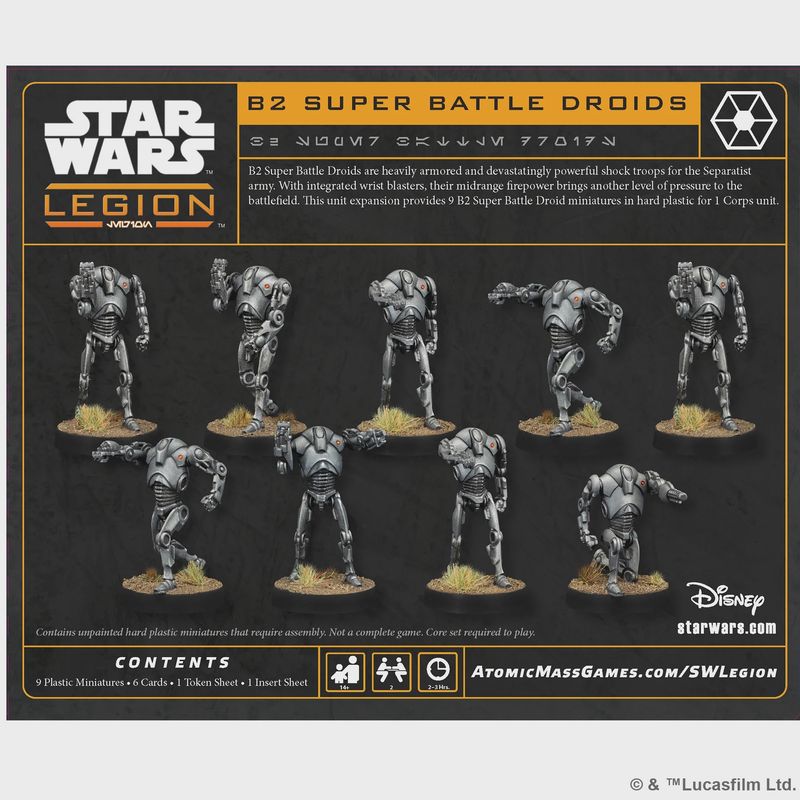 Star Wars: Legion - B2 Super Battle Droids