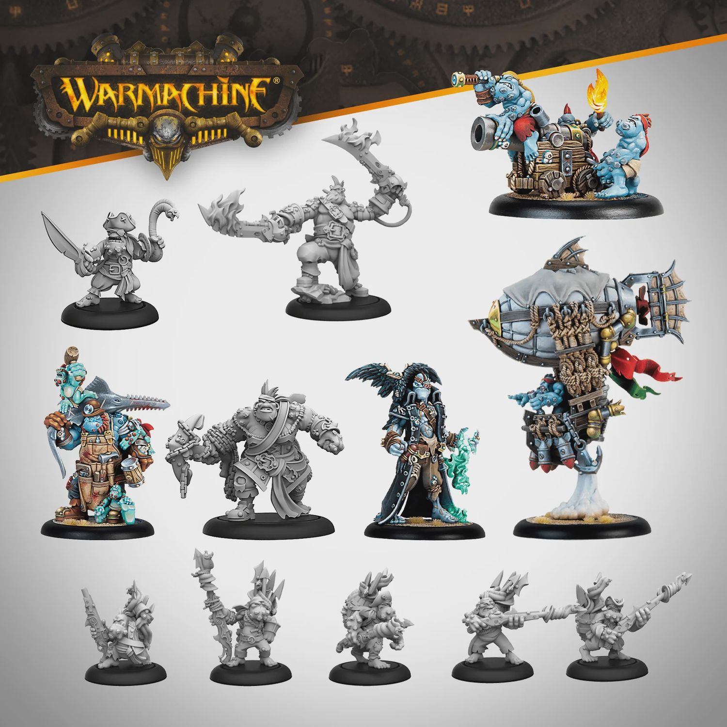 Warmachine: Southern Kriels Brineblood Marauders Axuiliary Expansion